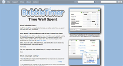 Desktop Screenshot of bubbletimer.com